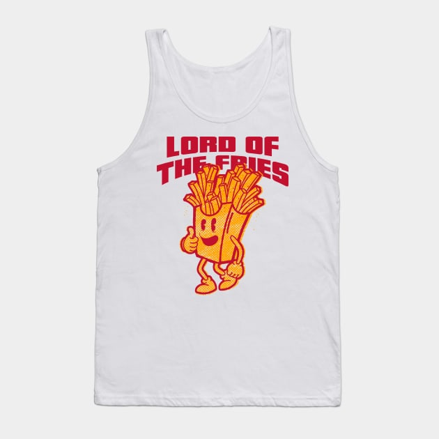 Lord of the Fries Tank Top by Cementman Clothing